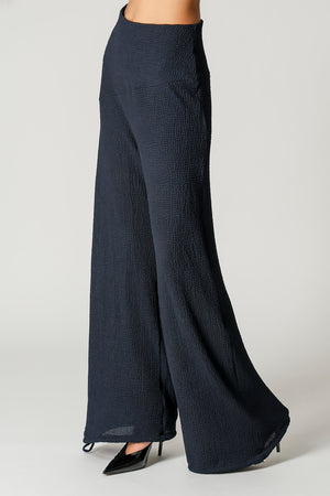 Calça De Modelagem Aladim Com Textura Honeycomb TRIMIX