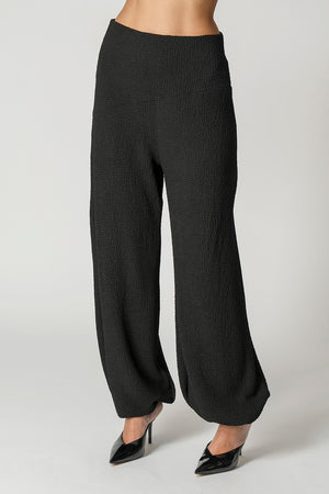 Calça De Modelagem Aladim Com Textura Honeycomb TRIMIX