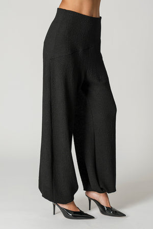 Calça De Modelagem Aladim Com Textura Honeycomb TRIMIX