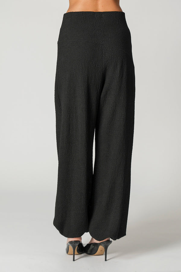 Calça De Modelagem Aladim Com Textura Honeycomb TRIMIX