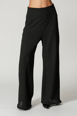 Calça De Modelagem Aladim Com Textura Honeycomb TRIMIX