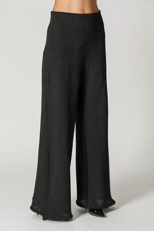 Calça De Modelagem Aladim Com Textura Honeycomb TRIMIX