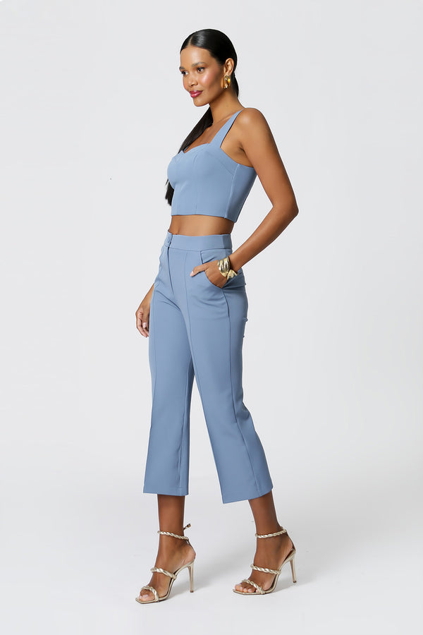 Top Cropped Com Alça - DENIN