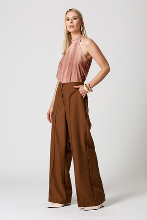 Blusa Estampada Cava Americana - AREIA 6092