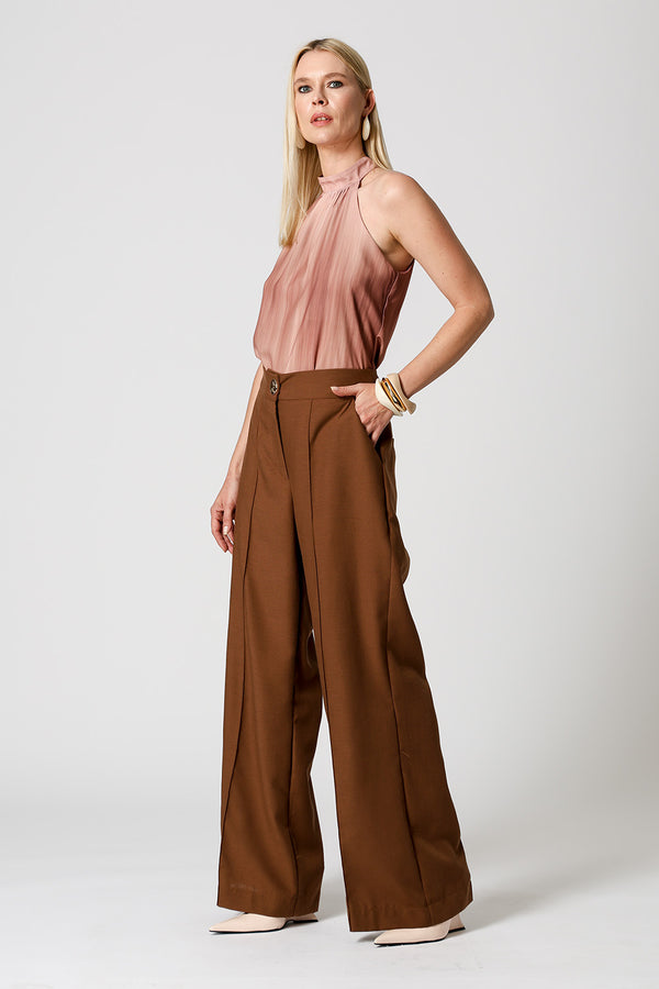 Blusa Estampada Cava Americana - AREIA 6092