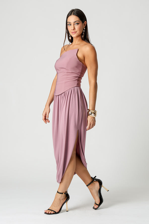 Top Alfaiataria Bico Assimétrico