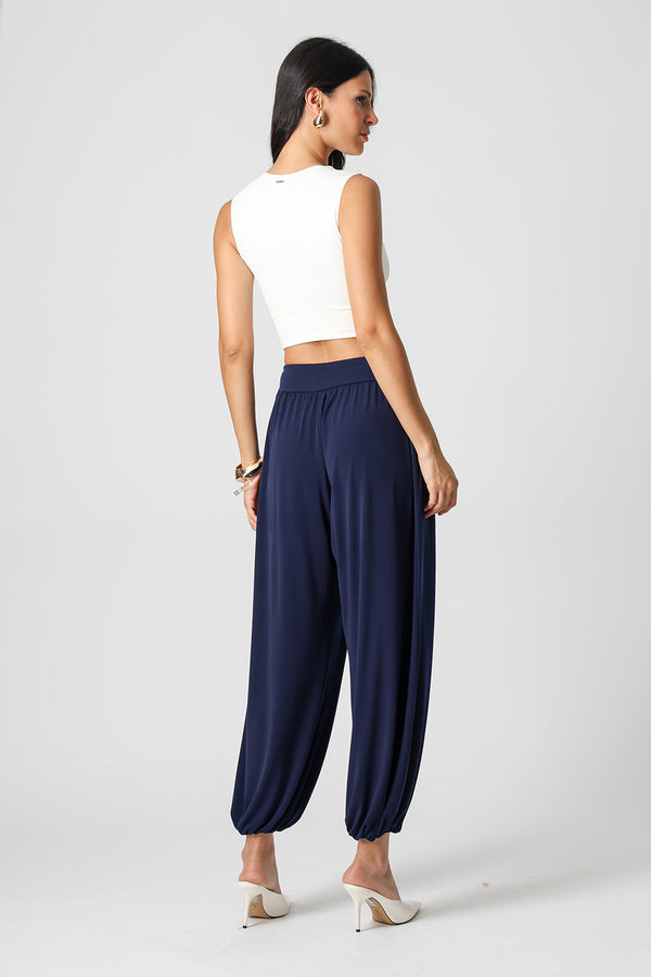 Blusa Cropped Decote V - OFF WHITE