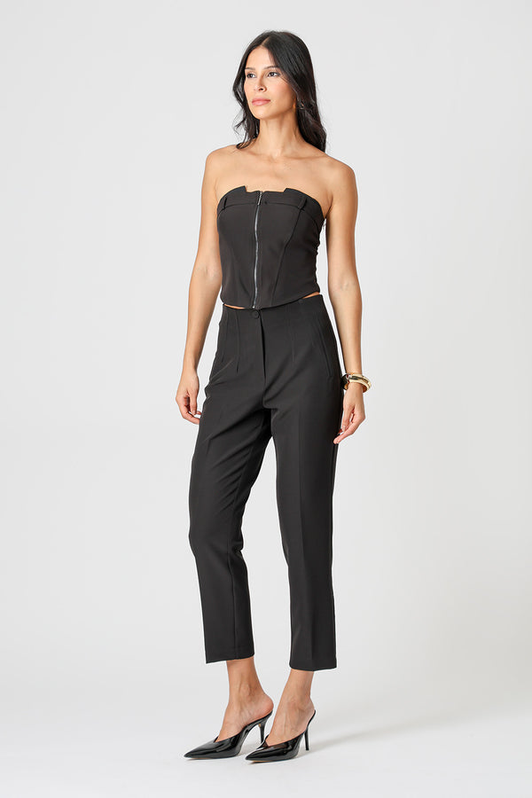 Top Strapless Alfaiataria