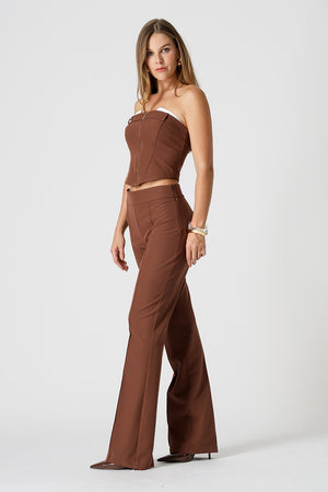 Top Strapless Alfaiataria