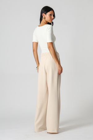 Blusa Decote Quadrado Malha Amni