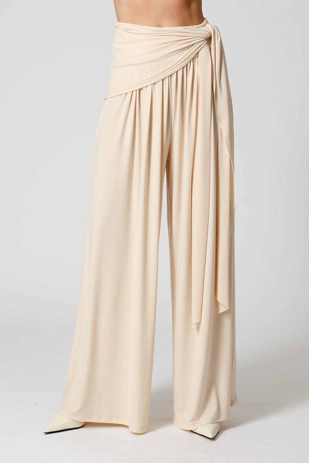 Calça Pantalona Multifuncional Com Faixa - CRU