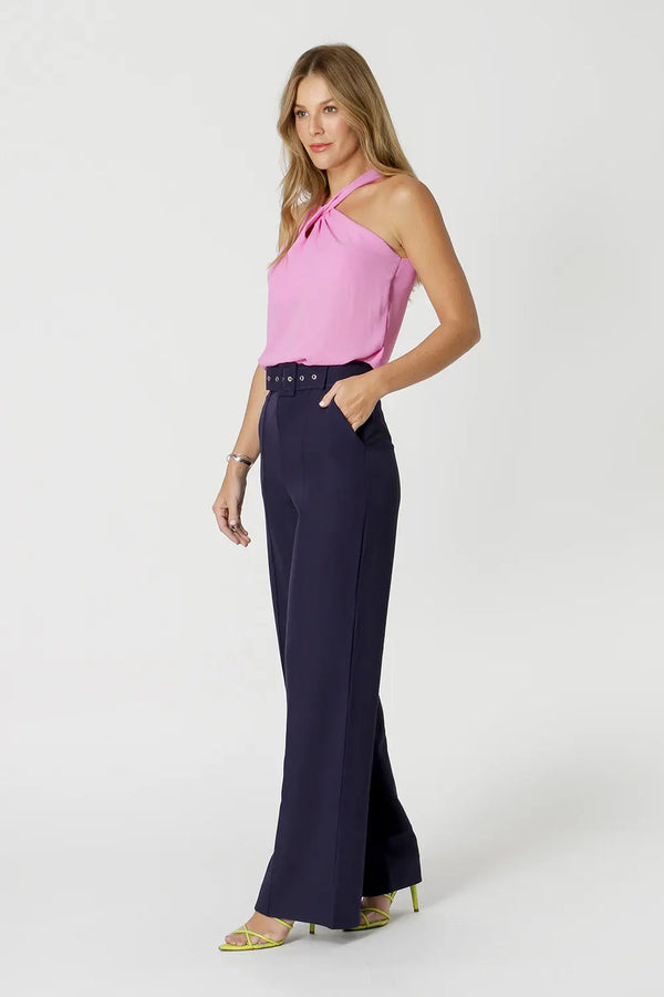 Blusa Com Gola Transpassada TRIMIX