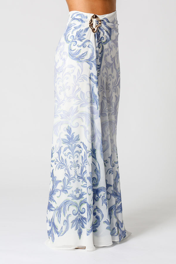 Saia Calça Estampada