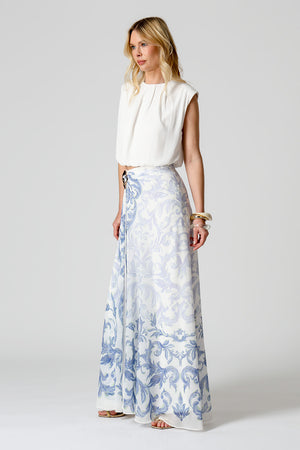 Blusa Balonê Com Ombro Estruturado