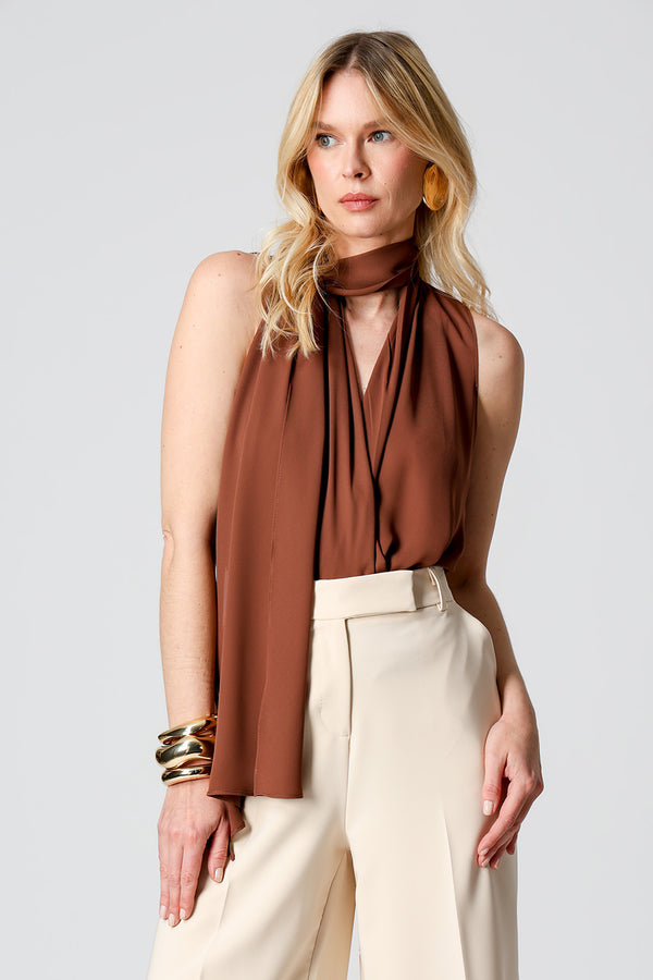 Blusa Cachequer com Lenço