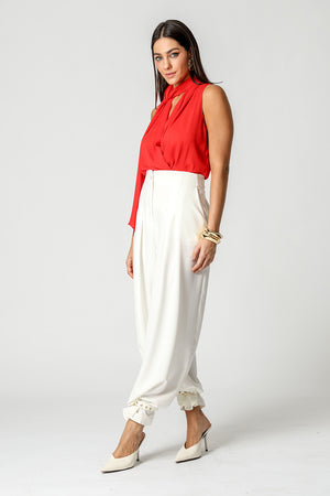 Blusa Cachequer com Lenço