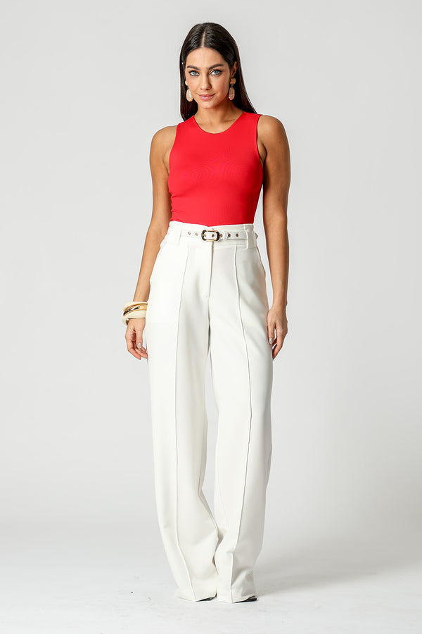 Blusa Regata Em Malha Amni