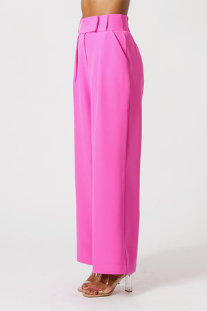 Calça Alfaiataria Pantalona Cós Minimalista