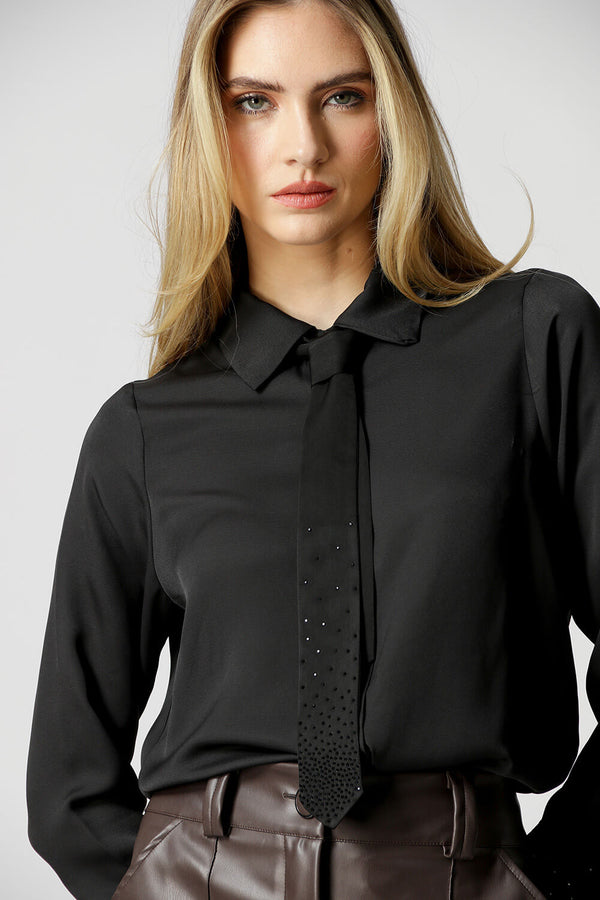 Gravata Com Pedraria