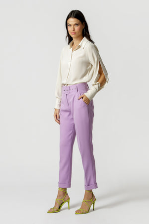 Camisa Com Abertura Na Manga - GELO