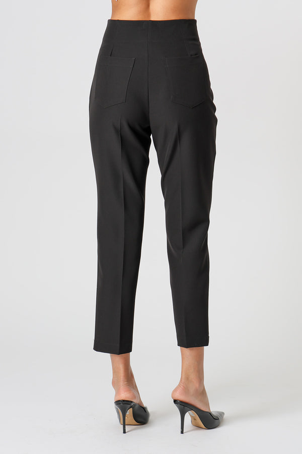 Calça Cenoura New Alfaiataria - PRETO