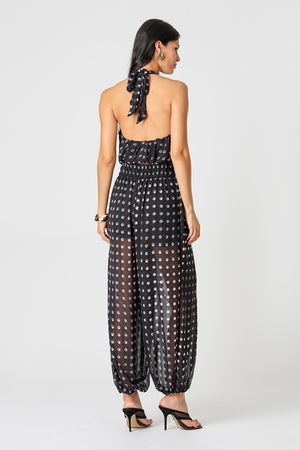 Blusa Frente Única Chiffon Glass