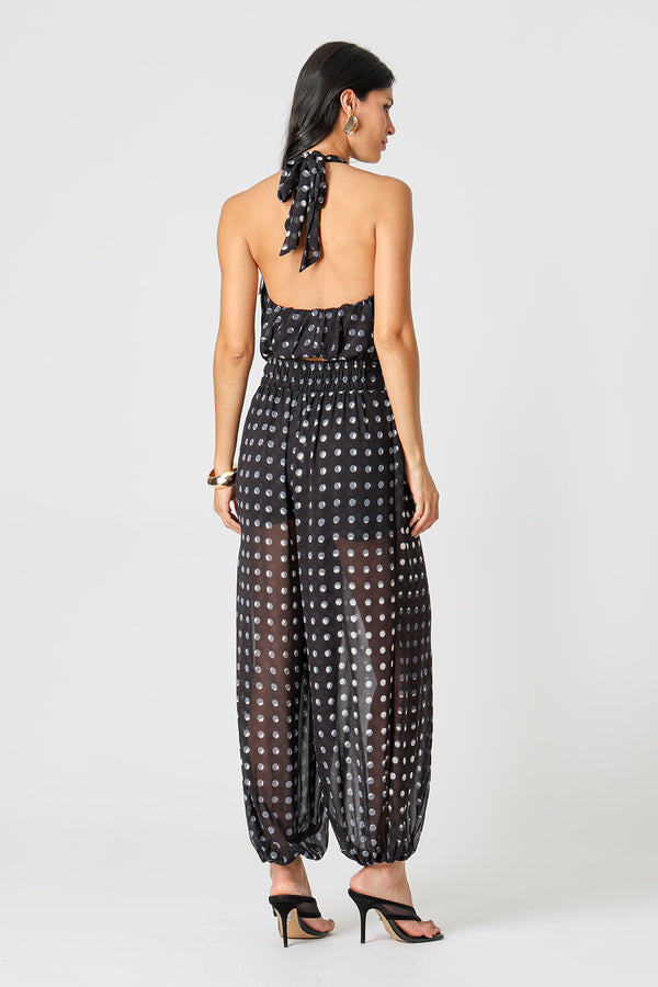 Blusa Frente Única Chiffon Glass