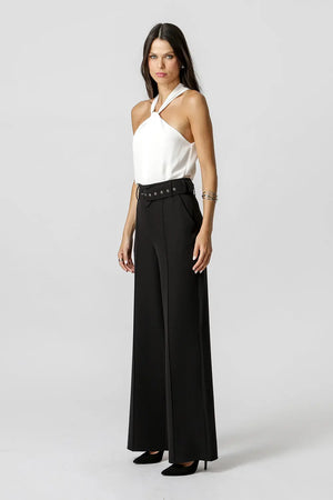 Blusa Com Gola Transpassada TRIMIX