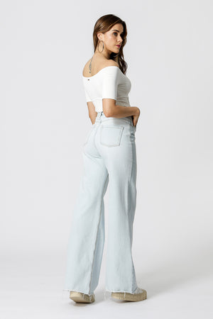 Blusa Corset De Ombro A Ombro - OFF WHITE 1