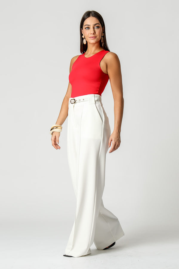 Blusa Regata Em Malha Amni