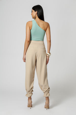 Blusa Ombro Único Malha Amni - MINERAL