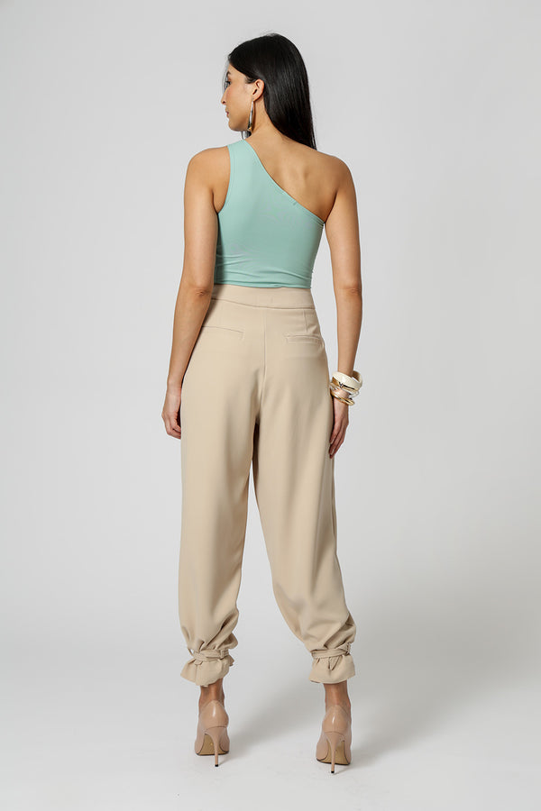 Blusa Ombro Único Malha Amni - MINERAL