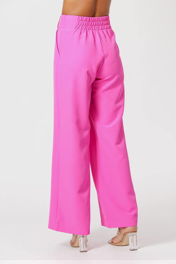 Calça Alfaiataria Pantalona Cós Minimalista