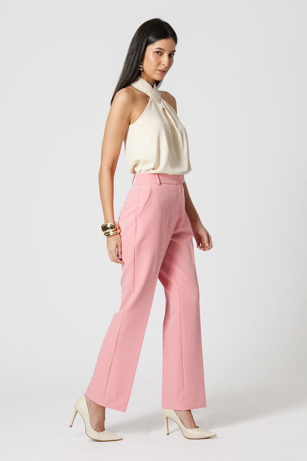 Blusa con pliegues en el cuello - ICE