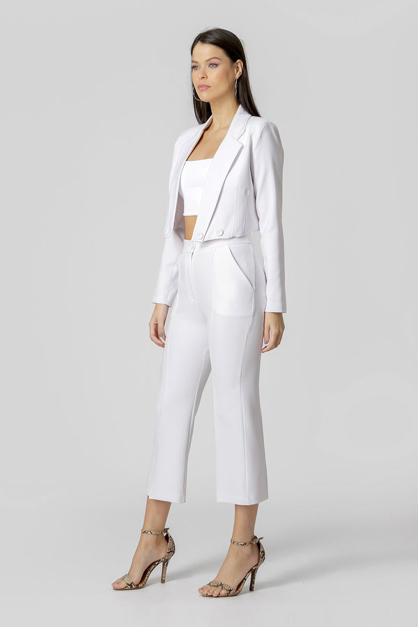 Blazer Cropped Alfaiataria