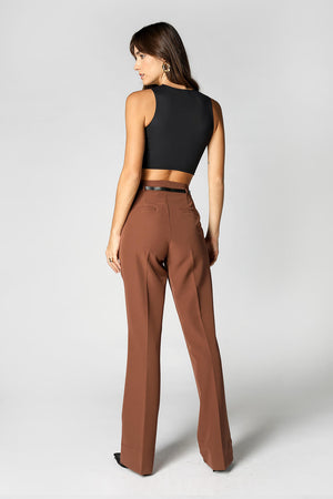 Blusa Cropped Básica - PRETO