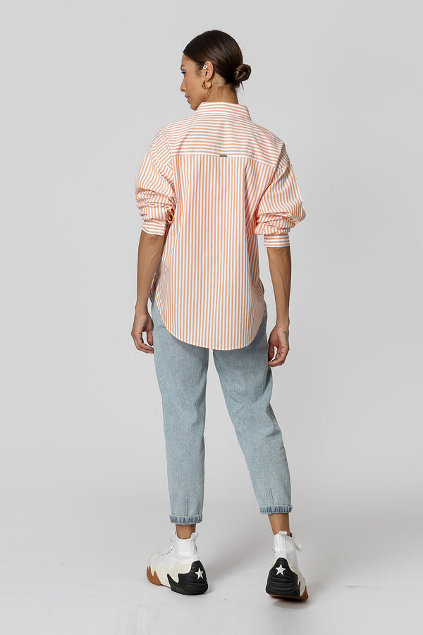 Camisa Ampla Listrada - TELHA CL 90131