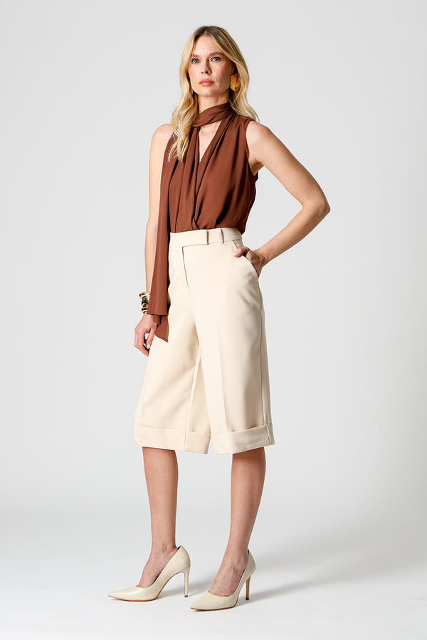 Blusa Cachequer com Lenço