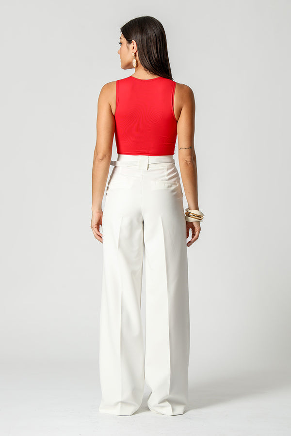 Blusa Regata Em Malha Amni