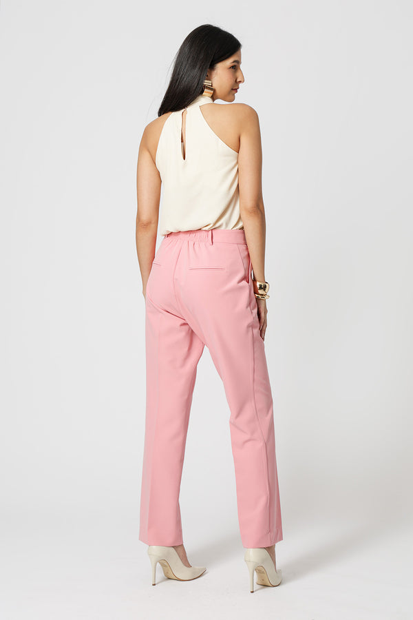 Blusa con pliegues en el cuello - ICE