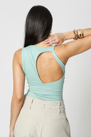 Body de Pregas com Recorte nas Costas - MINERAL