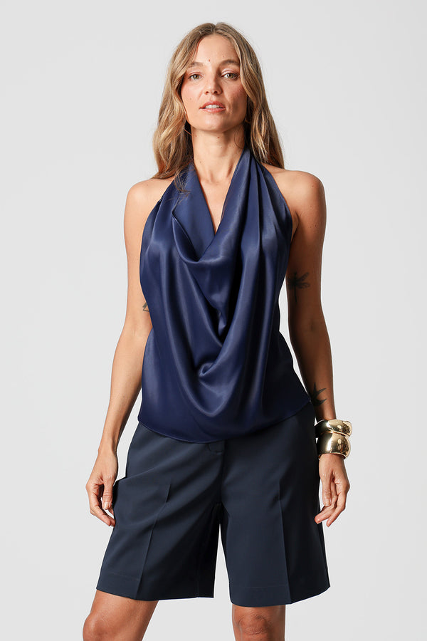 Blusa Frente Única Degagê - MARINHO