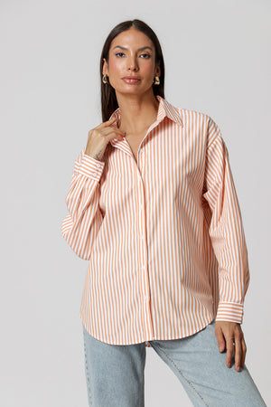 Camisa Ampla Listrada - TELHA CL 90131