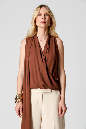 Blusa Cachequer com Lenço