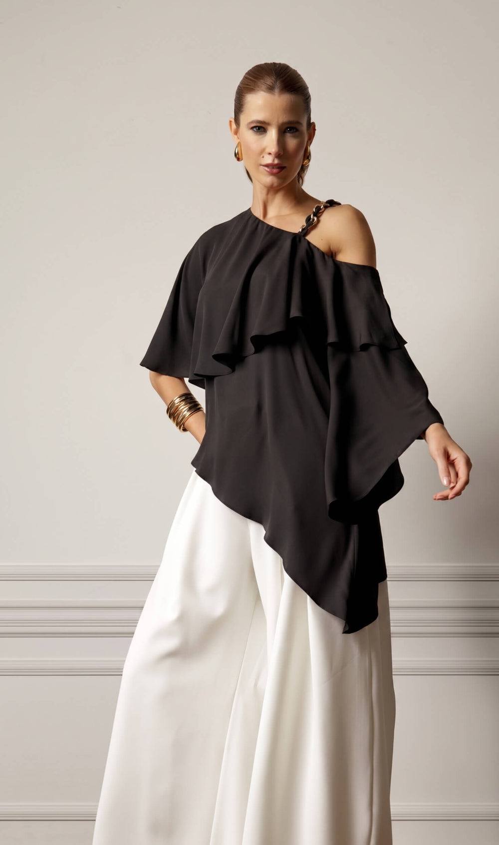 Blusa Manga Ampla 3/4