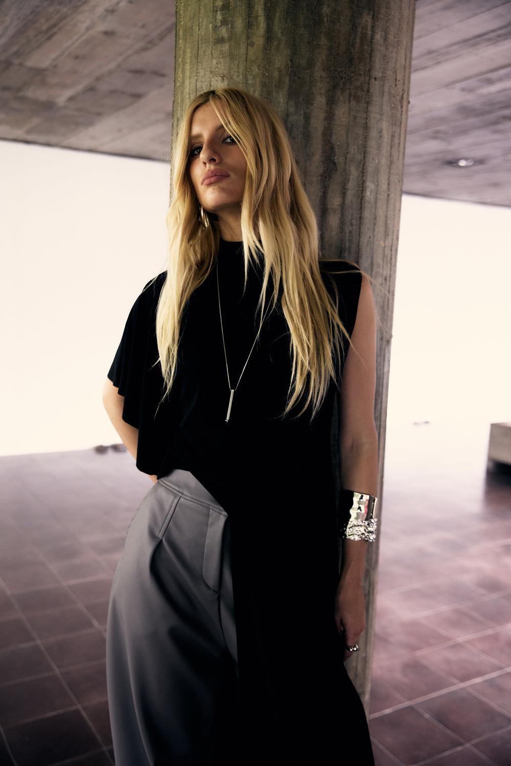 Blusa Assimétrica Com Franzido